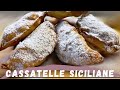 Cassatelle con la ricotta, ricetta siciliana - ravioli dolci