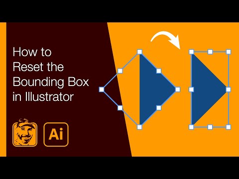 How To Reset The Bounding Box In Illustrator - YouTube