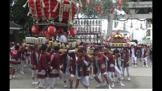 令和五年 弓削神社夏祭り 神輿のお迎え