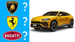 GUESS THE CAR BRAND BY CAR | CAR QUIZ CHALLENGE