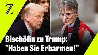 Bischöfin appelliert an Trump, Mitgefühl mit Geflüchteten und queeren Menschen zu haben