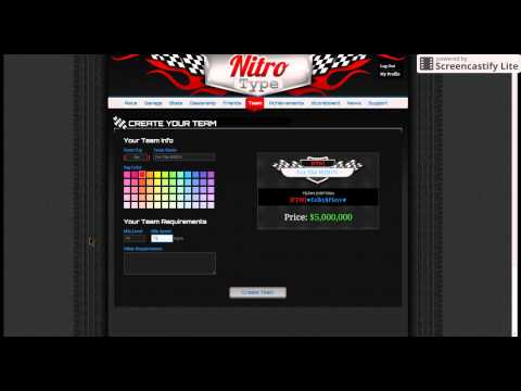 Nitro Type - creating team AGT!!! Nitro Type - creating team AGT!!!