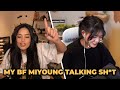 Valkyrae's Reaction to Miyoung Calling Her & Fuslie Old And Cringe