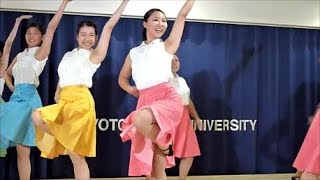 女子大生のジャズバレエ（Jazz ballet) 　立命館大学モダンジャズバレエ部　２０１７