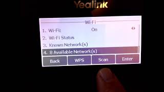 Yealink T53W Wifi Connection Guide