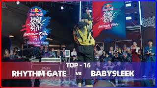 RHYTHM GATE vs BABYSLEEK｜TOP-16 @ Red Bull Dance Your Style 2024 Korea｜LB-PIX