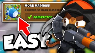 How To Beat MOAB MADNESS - Fast And Easy (Bloons TD 6)