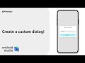 How to create a custom alert dialog in Android & Kotlin