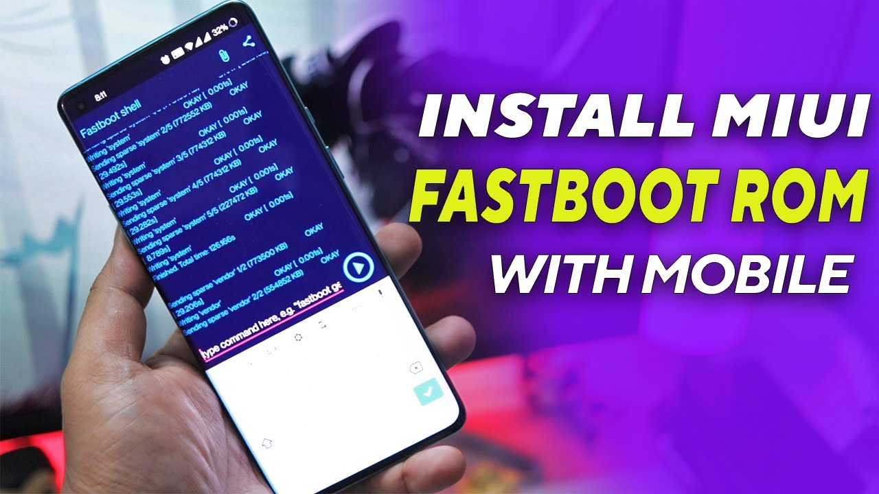 Guide To Install MIUI Fastboot ROM With Mobile | Works On Any Xiaomi ...