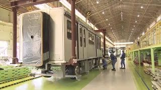 てつたま　大迫力！テレビ初潜入 新交通システムの車両工場　１時間４００ミリのありえない豪雨テストでも車内は安心