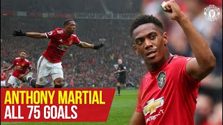 Anthony Martial reaches 75 goals for Manchester United | Every Goal