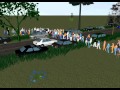 PTV Vissim & Viswalk: Simulation of Pedestrians Crossing a Street