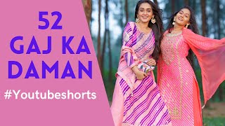 52 Gaj Ka Daman | Youtube Shorts | Sharma Sisters | Tanya Sharma | Kritika Sharma
