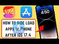 How to download apps on iphone ios 17.4 |iOS 17.4 downloading apps |iOS 17.4 downloading tutorial !!