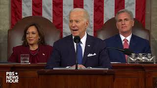 WATCH: ‘We all apparently agree’ on saving Medicare and Social Security, Biden teases at SOTU