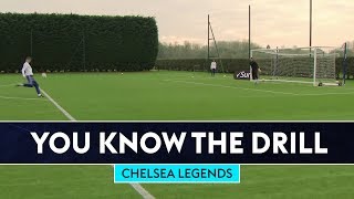 Attempting To Score WONDER VOLLEYS! | Chelsea Legends | You Know The Drill