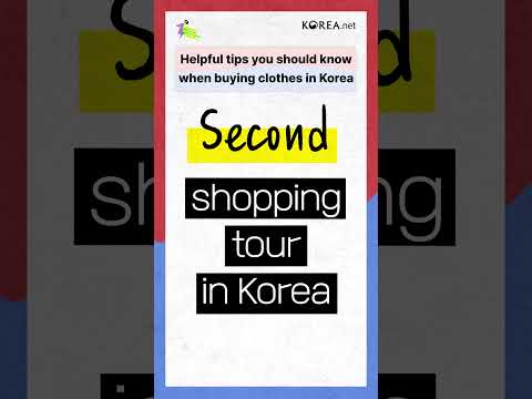 [1 Minute K-life Hacks] Ep.33 Tips for Buying Clothes in Korea