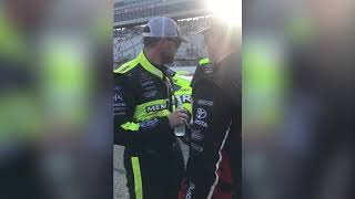 Up close: Alternate angle of Burton, Menard confrontation