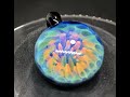 boroccus gradation fumed solid geometric borosilicate glass pendant