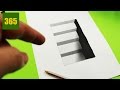 Comment dessiner une Illusion d'optique - Trou - Tutoriel