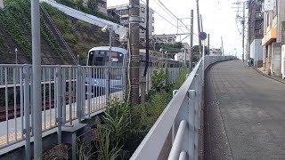 横浜高速鉄道Y500系Y513F 各停元町・中華街行き 大倉山駅到着