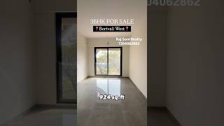 3BHK for sale in Borivali West with many amenities #3bhk #flat #borivali #newbuilding #shorts