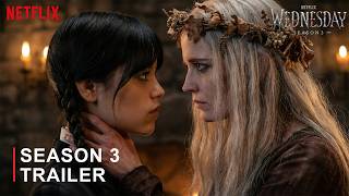 Wednesday Season 3 - First Trailer (2027) Eva Green | Jenna Ortega | Netflix | Concept
