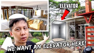 House Tour: Showing You EVERY ROOM... Plus ELEVATOR? (PART 1) | Vlog #1017