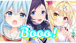 【にじさんじ】相羽ういは 雪城まひろ 星川サラでBooo!【Booo!】