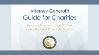 Guide for Charities Webinar