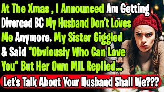 [ಪೂರ್ಣ-ಸಾಗಾ] ಕ್ರಿಸ್ಮಸ್ ಪಾರ್ಟಿಯಲ್ಲಿ, ನಾನು ವಿಚ್ಛೇದನ ಪಡೆಯುತ್ತಿದ್ದೇನೆ ಎಂದು ಘೋಷಿಸಿದ್ದೇನೆ BC ನನ್ನ ಪತಿ ಇನ್ನು ಮುಂದೆ ನನ್ನನ್ನು ಪ್ರೀತಿಸುವುದಿಲ್ಲ..