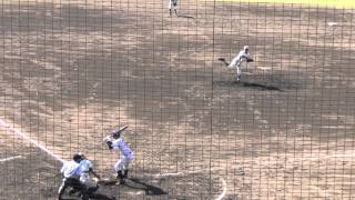 2015/10/18　高野山vs龍谷大平安　４回裏　龍谷大平安