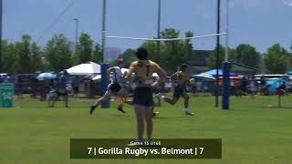 Gorilla Rugby vs  Belmont Shore, GAME 2,  U16 Elite, NAI Salt Lake 7's 2023