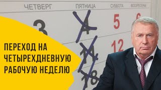 Владимир Жириновский о предложении ввести четырехдневную рабочую неделю для женщин