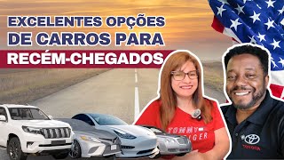 Carros para recém chegados com aprovação de financiamento apenas com passaporte