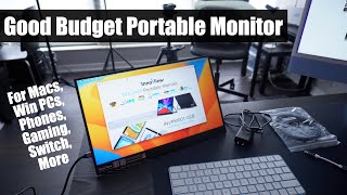 Inexpensive Portable Monitor with Super Thin Metal Construction