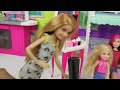 SLEEPOVER !  ELSA & ANNA toddlers - Chelsea Barbie