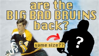 Heaviest Team In NHL? Big Bad Bruins Are Making A Comeback