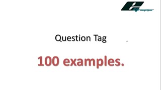 Question tag 100examples