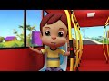 wheels on the bus song red bus nursery rhymes u0026 kids songs minibus