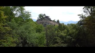 Naegi Castle Ruins ［苗木城跡はまるでジブリの世界］