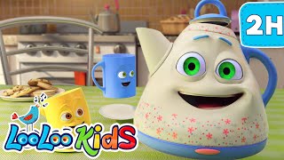 🫖 I'm a Little Teapot Sing-Along: 2 Hours of LooLoo Kids Classic Songs & Nursery Rhymes! ☕