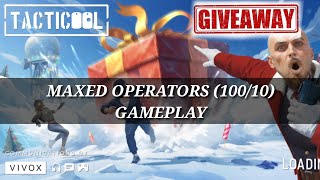 Tacticool: EPIC GAMES - MAXED OPERATORS (100/10) DIANA / SYNDROME / KLAUS GAMEPLAY + GOLD GIVEAWAY