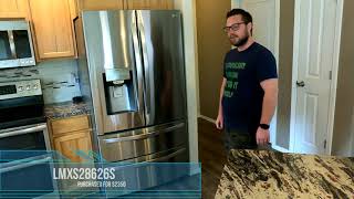 LMXS28626S LG French door refrigerator. full depth review.  :DANIELS DIY