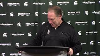 Tom Izzo feels relief on Selection Sunday as Michigan State extends consecutive
