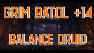 Grim Batol +14 Blance Druid its so hard | The War Within M+