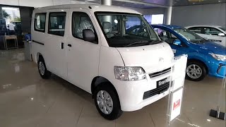 Daihatsu Gran Max van 1.5 4AT white walkaround exterior and interior (Brunei)