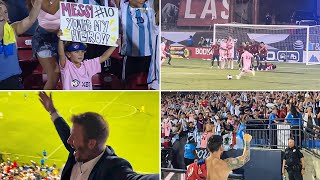 Crazy Reactions to Lionel Messi freekick Goal vs Dallas