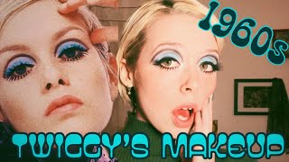 1960s Twiggy Makeup Look