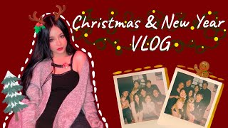 Christmas \u0026 New Year Vlog/圣诞快乐\u0026新年快乐！Hi 2022！每一个和朋友们在一起的瞬间都值得纪念